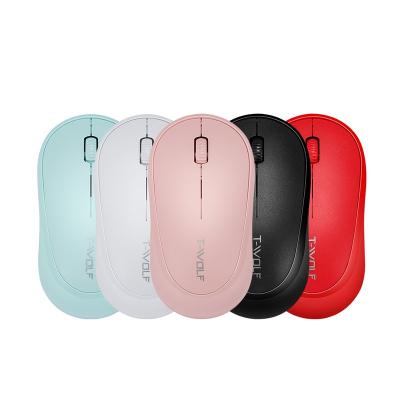 China Portable Q18 Lightweight Comfortable And Colorful Usb Gaming Wireless Mouse Is For PC Laptop Computer for sale