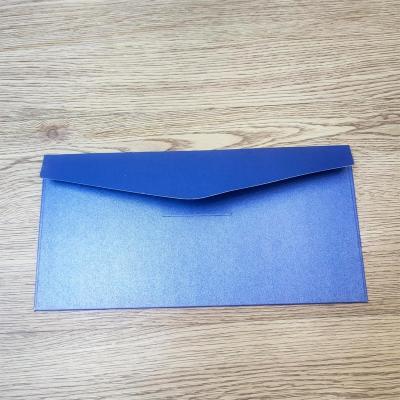 China Package For Card Custom Size Colored Iridescent Paper Classic Paper Envelope As Gifts Or Business Package for sale