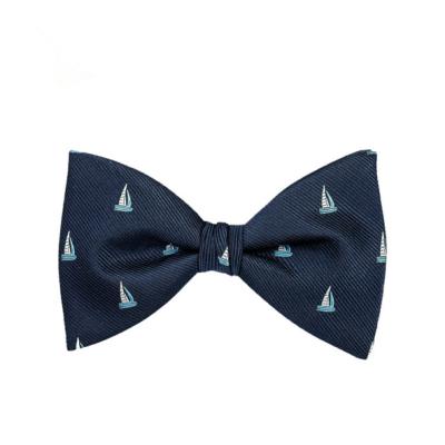 China Fashionable Men's Satin Square Pocket Mens Formal Adjustable Bow Tie Pre-Tied Men's Neck Set Jacquard Bow Tie for sale