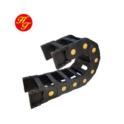 China Linear Pipe Guide Rail Cable Track Cable Carrier Drag Chain Anchor Cable or Wires or Linear Tray for CNC Machine for sale