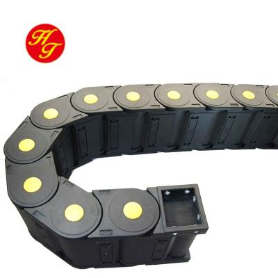 China Protective Cable or Wires or Plastic Pipe Chain Transmission Drag Anchor Chain Anchors Chains Management Tray for sale