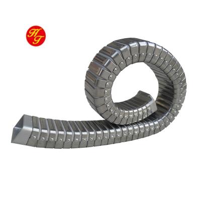 China Flexible And Solid HTTL Cable Carrier Cable Tray DGT Joined Type Steel Cable Drag Chain for sale