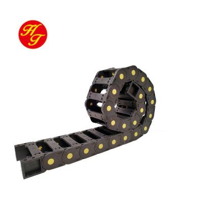 China Plastic Enclosed Carrier Chain Plastic Enclosed High Quality Protective Anchor Drag Track Pipe Wire Rope or Wires or Track for sale