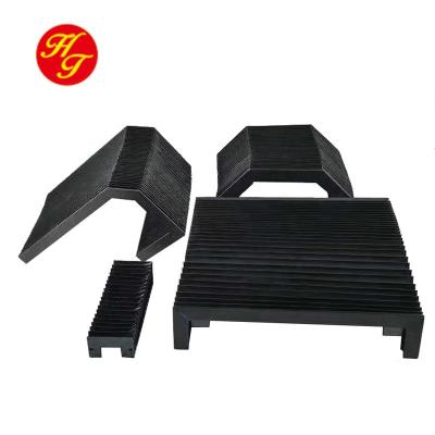 China Building Material Shops Flexible Ball Screw Cover Dust Cover Accordion Way Covers For Laser Cutting Machine for sale