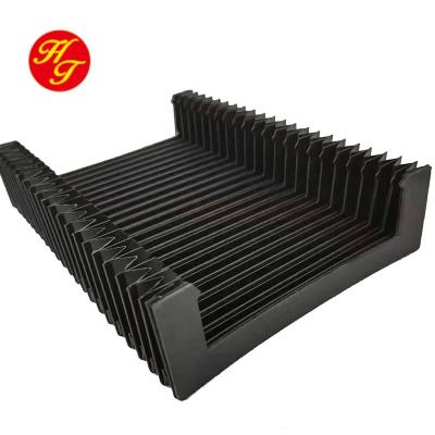 China Building Material Shops Flexible Accordion Rectangular Rubber Bellows Expanding Bellows CNC Bellows for sale