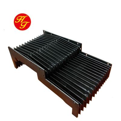 China Building Material Shops Ball Screw Linear Guide Rail Dust Cover CNC Accordion Bellows Guard Shield For Laser Cutting Machine for sale