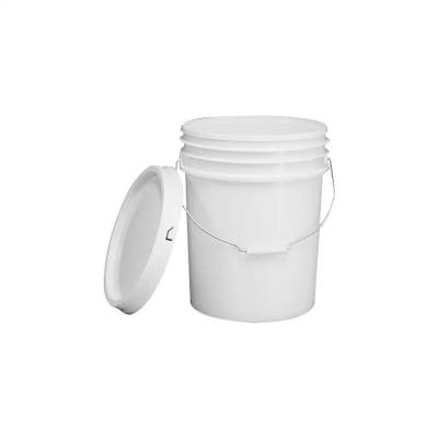 China Customized 10 Gallon Plastic Bucket With Color Options And Snap On Lid for sale