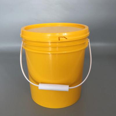 China Customizable Storage Plastic Seed Bucket with Silk Screen Printing for sale