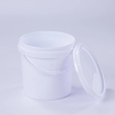 China Stackable Plastic Seed Bucket With Airtight Lid Paint Pail With Lid for sale