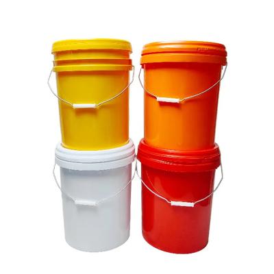 China Customized Logo Seed Storage Plastic Bucket With Adjustable Height for sale