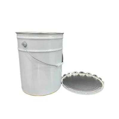 China Stackable Lubricating Oil Bucket With Screw Cap For Lubricating Oil Storage for sale