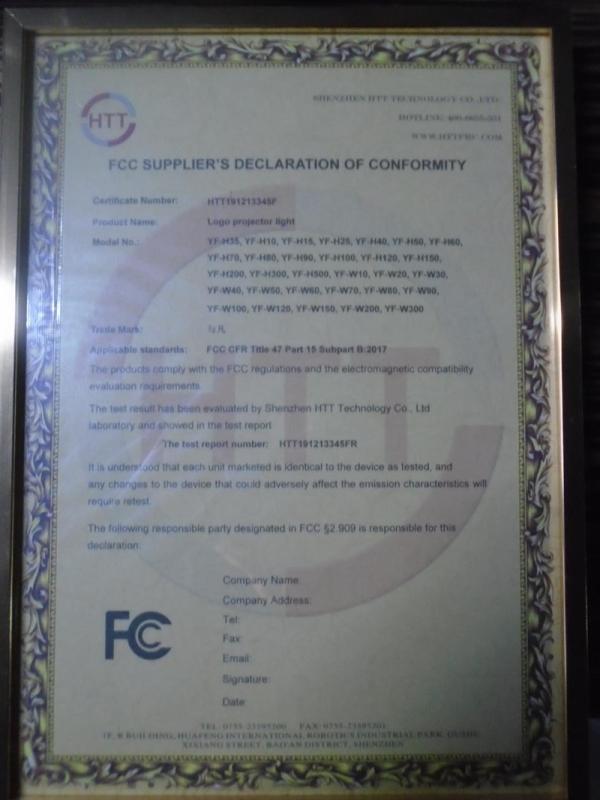 FCC - Guangdong Yufan Technology Co., Ltd.