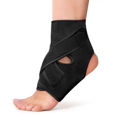 China Ankle braces adjustable comfortable ankle brace sleeve support splint protector sock for broken rolling ankles leg walking basketball sports for sale