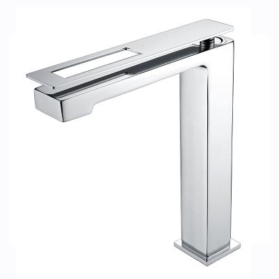 China Contemporary Classic Modern High Basin Bathroom Faucet for sale