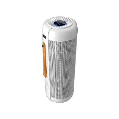 China Air quality sensor with digital display 2022 new car air purifier rechargeable 1800mAh battery car air purifier with hepa filter usb rechargeable for sale