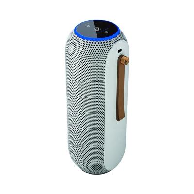 China Metal Body Cup Shape USB Output Plasma Heap Filter Active Carbon Car Air Aroma 2021 Round Type Cool Purifier for sale