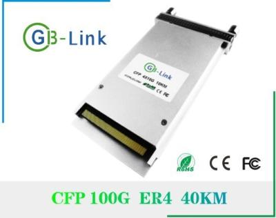 China transmisor-receptor óptico SFP MSA SR4 obediente Cisco de 100G ER4 los 40KM CFP compatible en venta