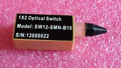 China Black Fiber 1X2 Mechanical Optical Switch for Network Switching for sale