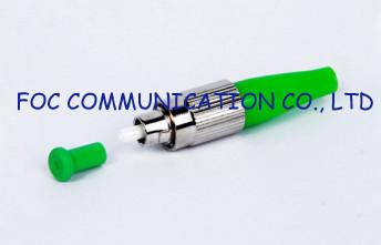 China Conector de fibra óptica a una cara de FC/de APC para la red de comunicaciones en venta