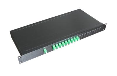 China Telecom Equipment Passive Module 8CH DWDM Multiplexe In 8CH+1 LC-APC rackmount for sale