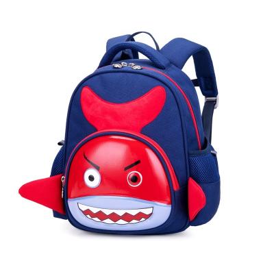 China Waterproof factory wholesales cartoon animal 3d design for boys kindergarten backpacks protect spine portable school bags for sale