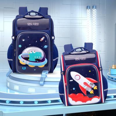 China Good Quality Waterproof Lightening Burdens For Boys Backpack Fashionable Cartoon Astronaut Eva Backpack High Capacity School Bags for sale