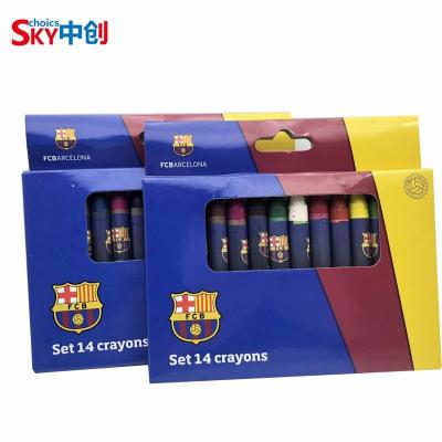 China Cartoon China Manufacturer Customized Wax Colors Crayon For Kids for sale