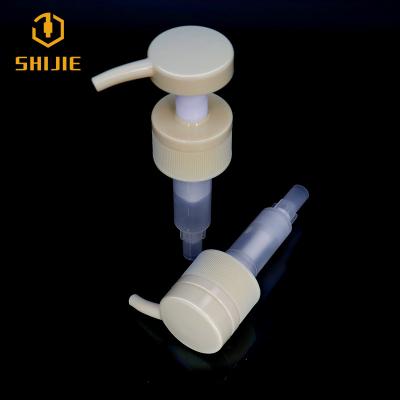 China Non Spill 28/410 Liquid Soap Dispenser Colored Body Pumps Plastic Pump Base Lotion Pump Customized Lids Prep Stock Cream Pumps for sale