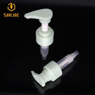 China Non Spill 24/410 28/410 Plastic Lid Dispenser Lotion Pump For Shower Gel Shampoo Bottle for sale