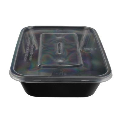 China 2023 wholesale high quality disposable food bowl 450ml disposable plastic rectangular box for sale