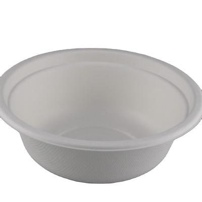 China 100% Biodegradable Factory Direct Supply Cheap Price Compostable Tableware 350ml Sugarcane Biodegradable Bowl for sale