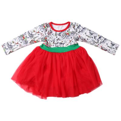 China Newest Arrival Wholesale Anti-Static For Kids Girls Halloween Princess Lace Dress Gowns For Girls Princess for sale