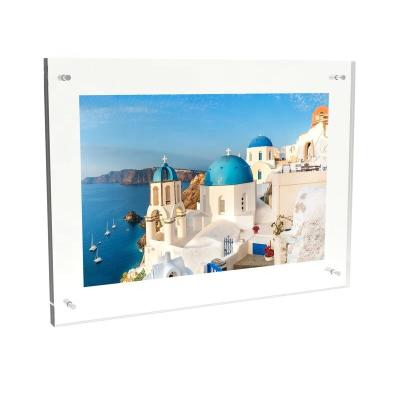 China Gifts 14*19 Inches Transparent Acrylic Wall Mounted Poster Frames for sale