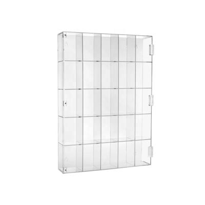 China Showing Acrylic Collectibles Display Organizer Box With 25 Compartments for sale