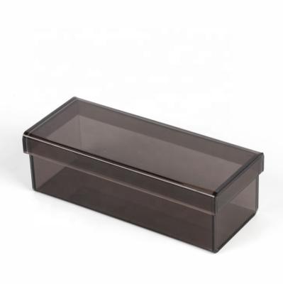 China Acrylic Glass Storage Gift Boxes Storage Box With Lid for sale