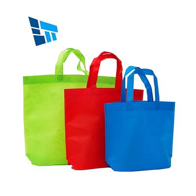 China Grs TC Handled Reach Recycled Rpet Water Bottle Bag Foldable Promotional Grocery Rpet Tote Shopping Bag for sale