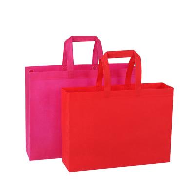 China Fashionable Goods Handled Tote Bags Non Woven Bag Eco - Friendly Handle for sale