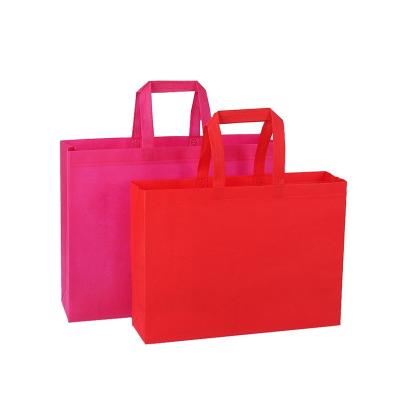 China Hot Selling Large Capacity Waterpoof Fabric Handled Non Woven Shopping Bag For Clothing for sale