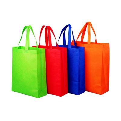 China Customization Wholesale Handled Clothes Storage Bags Non Woven Tote Shopping Tote Bag for sale