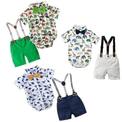 China Formal Baby 12-18 Months Infant Boys Jumpsuit Clothes Set Brand Infant Boy Clothes Infant Suits For Boys for sale