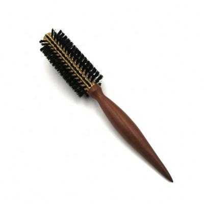 China Korea Silver Nano Thermal Brush Ceramic Hair Brush Compact Dual Hairbrush (Type A) for sale