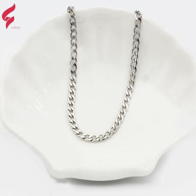 China Eco-friendly custom made stainless steel rolo chain ring stainless steel jewelry for necklace jewelry chain jewelry making for sale