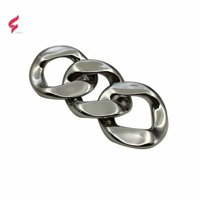 China Hot Selling Design Fashion Ladies Shoe Buckle Strap Eco-friendly Decorative Shoes Sports Shoes Buckle Chain Buckle for sale