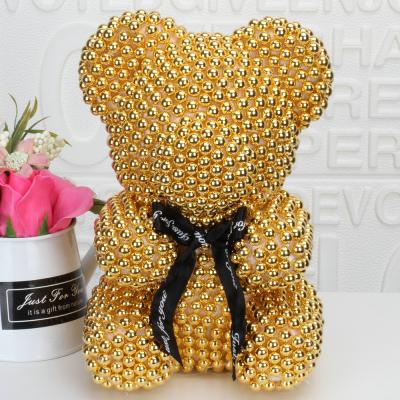 China Hebei huiya pearl + moss pearl bear, colorful bear for sale