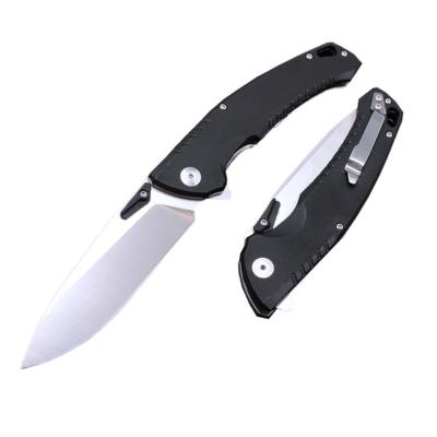 China UTILITY KNIFE Trskt D2 steel folding knife outdoor tactical pocket knives G10 handle camping hunting survival Cutter EDC tool Dropshipping for sale