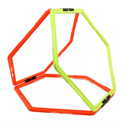 China Training Kids Soccer Sports Hex Football Basketball Tennis Soccer Workout Speed ​​Agility Training Hexagonal Rings for sale