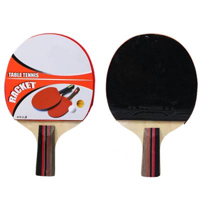 China Common gum/high compression Seven-layer board ping pong racket set custom logo manufacturer ping pong racket by wooden professional case directly for sale