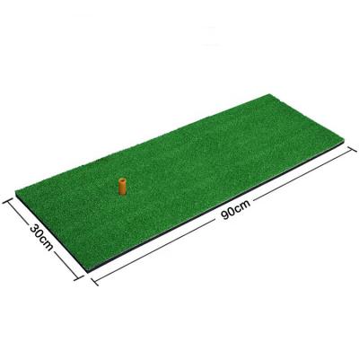 China Convenient for Indoors and Outdoors Mini Simulator Batting Pad Golf Putting Mat Golf Practice Range Mat Golf Hitting Swing Mat for sale