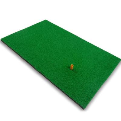 China Convenient For Indoors And Outdoors Golf Practice Mat Indoor Training Golf Practice Mat Portable Golf Hitting Grass Mat for sale