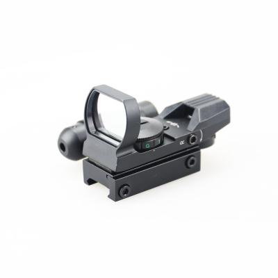 China Aluminum Alloy Dot Reflex Sight Scope Red & Green Bright Red HD101B with Red Laser for Hunting Riflescopes Fits for 22mm/11mm Rail for sale